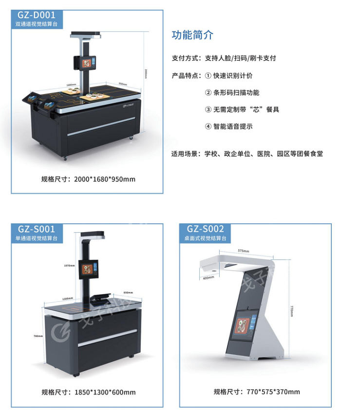 擁有刷臉支付的視覺結算臺是否會更加方便！